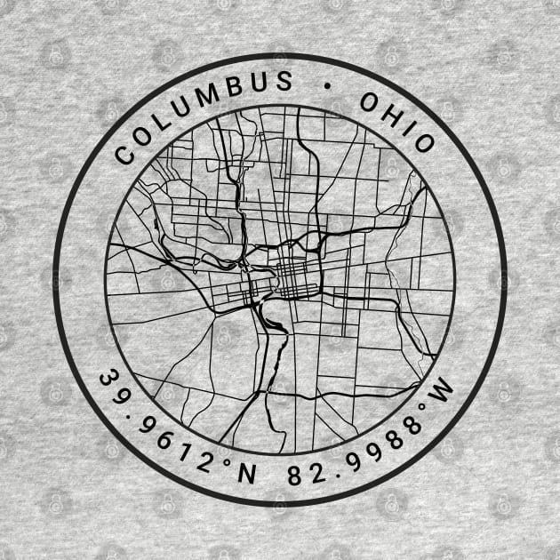 Columbus Map by Ryan-Cox